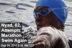 Diana Nyad, 62, Again Attempts Marathon Swim From Cuba to Florida