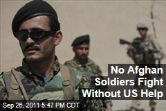 No Afghan Battalion Fight Without US Aid