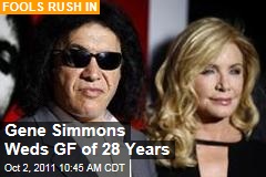 Gene Simmons Wedding: KISS Rocker Marries Shannon Tweed, Girlfriend of 28 Years