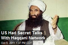 US Had Secret Talks With Haqqani Network