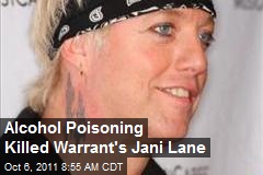 Alcohol Poisoning Killed Warrant&#39;s Jani Lane
