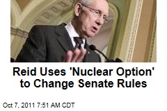 Harry Reid's 'Nuclear Option' Changes Senate Filibuster Rules