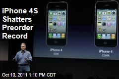 Apple: iPhone 4S Shatters Preorder Record