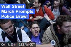 Occupy Wall Street March Prompts Police Brawl