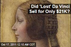Did &#39;Lost&#39; Da Vinci Sell for Only $21K?