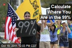 Calculate Where You Are in the 99%
