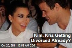 Kim Kardashian, Kris Humphries Divorcing Already?