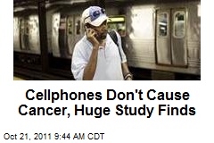 Cellphones Don&#39;t Cause Cancer, Huge Study Finds