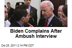 Joe Biden Complains After Conservative Ambush Interview