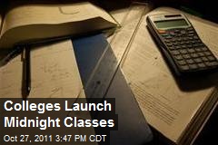 Colleges Launch Midnight Classes