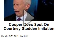 VIDEO: Anderson Cooper Impersonates Child Bride Courtney Stodden
