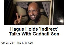 International Criminal Court in the Hague Holds 'Indirect' Talks With Saif al-Islam Gadhafi