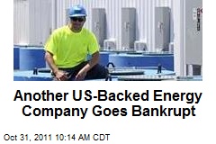 Another US-Backed Energy Company Goes Bankrupt