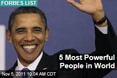 Barack Obama, Vladimir Putin, Hu Jintao Are Forbes' Most Powerful