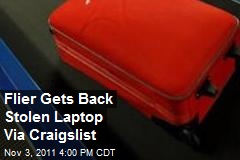 Flier Gets Back Stolen Laptop Via Craigslist
