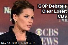 GOP Debate&#39;s Clear Loser: CBS