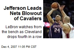Jefferson Leads Nets Blowout of Cavaliers