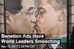 Benetton Causes a Stir With Ad Campaign Showing World Leaders Kissing Each Other