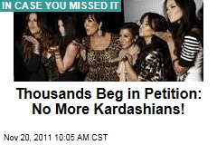 Online Petition, Facebook, Website Urge Kardashian Boycott