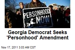 Georgia Democrat Rick Crawford Seeks Personhood Amendment