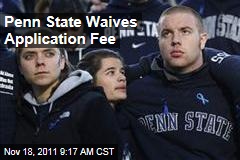 Penn State Waives Law School Application Fee: Sandusky Scandal to Blame?