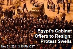 Egypt's Civilian Government Offers to Resign; Tahrir Square Activists Continue Protests