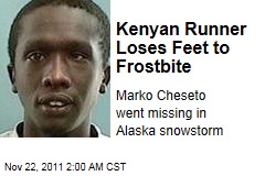 Kenyan Runner Marko Cheseto Loses Feet to Frostbite