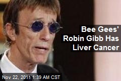 Bee Gees&#39; Robin Gibb Has Liver Cancer