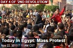 Today in Egypt: Mass Protest Out of Tahrir Square