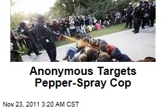 Pepper-Spray Cop John Pike Targeted by Anonymous