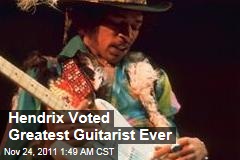 Jimi Hendrix Tops Greatest 100 Guitarists of All Time List