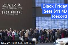 Black Friday Sets $11.4B Record
