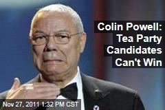 Colin Powell: Tea Party Candidates Too Partisan to Win Presidential Election