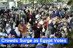 Egypt Votes for First Time Since Hosni Mubarak Exit