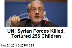 Syrian Forces Killed, Tortured 256 Children: United Nations