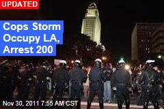 Cops Storm Occupy LA Camp