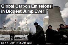 Global Carbon Emissions in Biggest Jump Ever