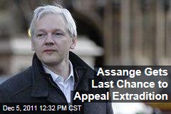 Julian Assange Gets One Last Chance to Appeal Extradition