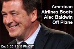 American Airlines Pilot Kicks Alec Baldwin Off Plane After Confrontation Over Cell Phone Game
