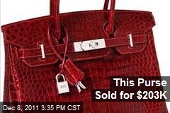 This Purse Sold for $203K