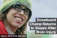 Snowboarder Kevin Pearce Returns to Slopes After Brain Injury