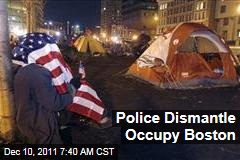 Boston Police Evict Occupy Protesters From Dewey Square