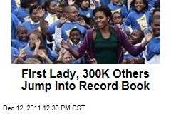 Michelle Obama, 300K Others Jump Into Record Book