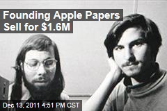 1976 Contract Founding Apple Sells for $1.6 Million at Auction
