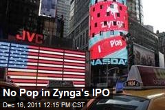 No Pop in Zynga&#39;s IPO
