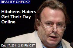 Critics of Christopher Hitchens Assail His 'Hagiography'