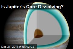 Is Jupiter&#39;s Core Dissolving?