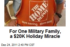 For One Military Family, a $20K Holiday Miracle