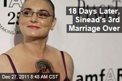 Sinead O'Connor's Marriage to Barry Herridge Over After Just 18 Days