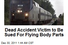 Dead Accident Victim to Be Sued Over Flying Body Parts